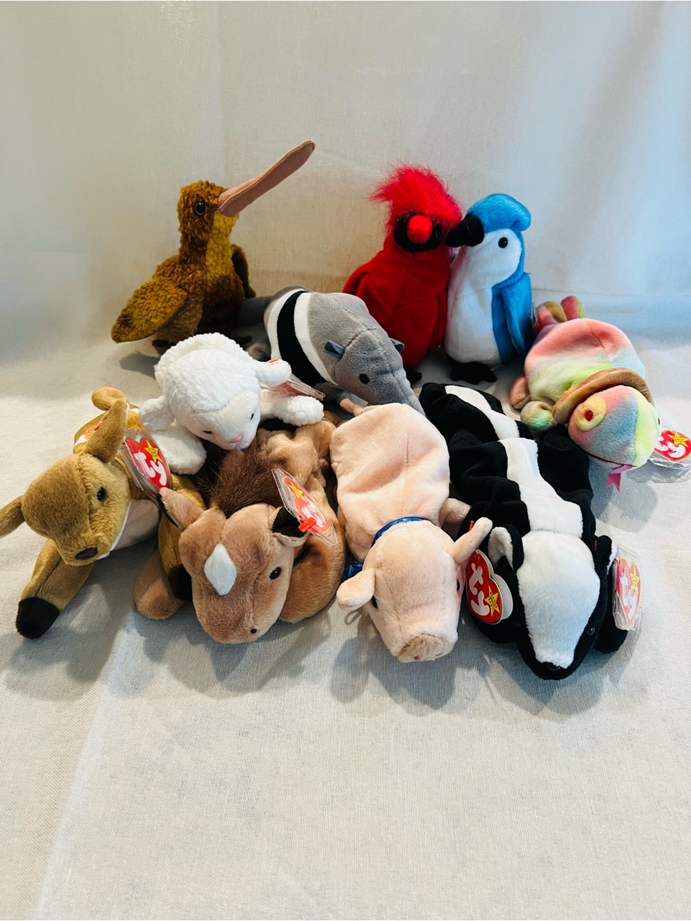 Vintage Rare Ty Beanie Baby Assortment